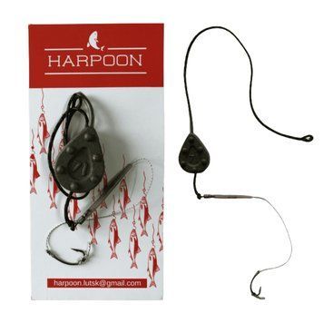 Монтаж HARPOON Grip in-line 1гачок №6 під бойл 56г (5шт в уп)