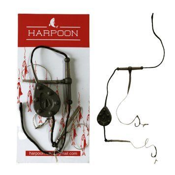Монтаж HARPOON Grip in-line 2гачка №6 під бойл 71г (5шт в уп)