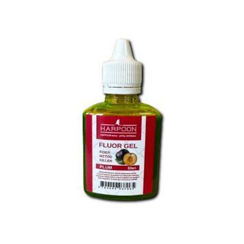 Активатор кльову HARPOON 50мл FLUOR GEL PLUM