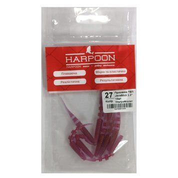 Приманка плаваюча ТЕП HARPOON JavaStick 2.5" 10шт 027 Світлий УльтраФіолет