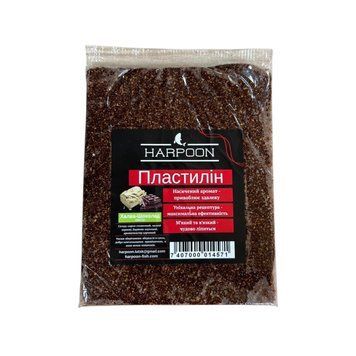 Пластилін HARPOON 350г халва-шоколад