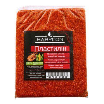 Пластилін HARPOON 350г криль-кукурудза