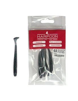 Приманка плаваюча ТЕП HARPOON Swing Impakt 3" 4шт 002 Графіт