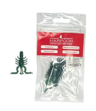 Приманка плаваюча ТЕП HARPOON MOSYA 2" 4шт 003 Зелене болото