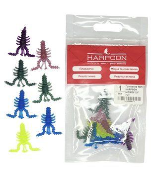 Приманка плаваюча ТЕП HARPOON MOSYA 1,5" 7шт МІХ 1