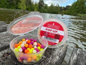 Бойл HARPOON Pop UP 6мм COLOR MIX FLUOR KRILL-SQUID