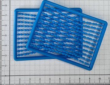 Стопор для Бойлових насадок Reflex 2шт. Бусинка 5мм Синій