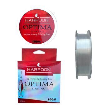 Волосінь HARPOON 100м Прозора 0.35мм (10шт в уп)