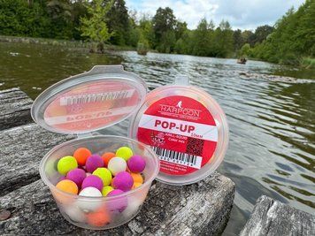 Бойл HARPOON Pop UP 10мм COLOR MIX FLUOR KRILL-SQUID